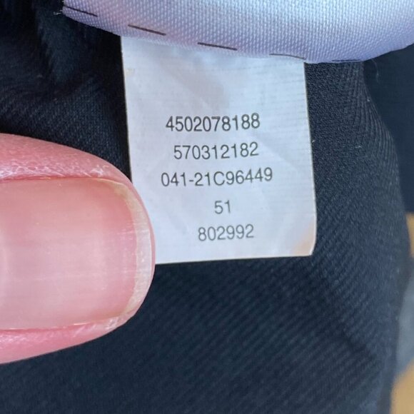 Chico's Black & Gray Houndstooth Plaid Pull On Slimming Stretch Pants Size 1 (8) - Picture 8 of 8